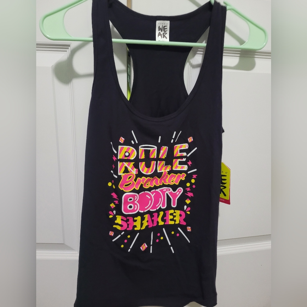 Zumba Rule Breaker Booty Shaker tank